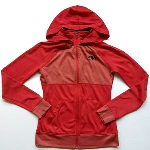 Fila Sport Jacket XS Mint! Red Retro